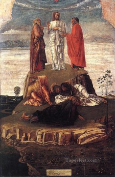 Giovanni Bellini Painting - Transfiguration of Christ Renaissance Giovanni Bellini